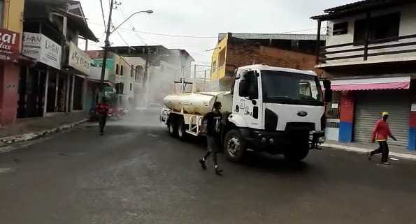 Camacã: Bloqueios em ramais e higienização nas ruas marcam o início da semana de Camacã
